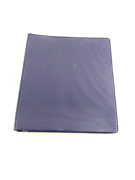 Avery Navy Blue Extra Tough 1" View Binder with 3 Rings & Pockets - Good