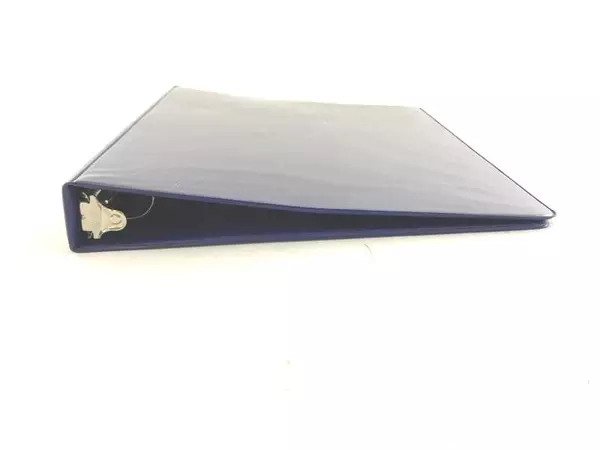 Avery Navy Blue Extra Tough 1" View Binder with 3 Rings & Pockets - Good