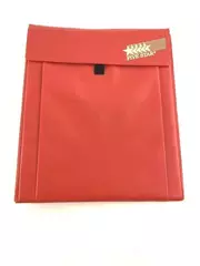 Vintage Five Star Red 1" 3-Ring Binder with Pocket - Good Condition