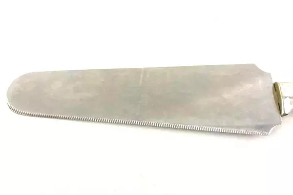 Vintage Regent Sheffield Stainless Steel Cake Server Black Handle 9.5"