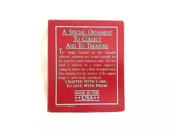 1993 Vintage Holiday Treasures Ornament Wise Men "Joy To The World" USA