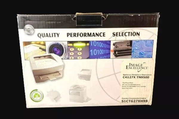 Image Excellence Toner Cartridge Replaces C4127X TN9500 HP and Brother Printers