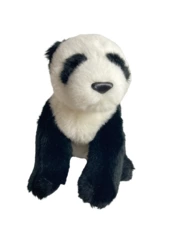Gund 10" Panda Teddy Bear Plush Toy Black & White Stuffed Animal Pre-Owned