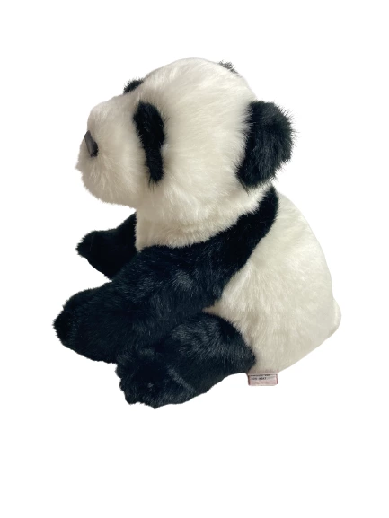 Gund 10" Panda Teddy Bear Plush Toy Black & White Stuffed Animal Pre-Owned