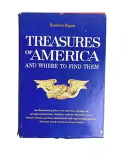 1974 Reader's Digest Treasures of America Illustrated Hardcover Book DJ
