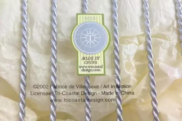 Sealed Tri-Coastal Designs Stationary Gift Set in Silver Basket - 2002