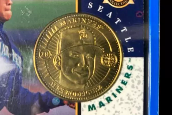 1998 Alex Rodriguez Mariners Pinnacle Mint Baseball Card #19 Near Mint