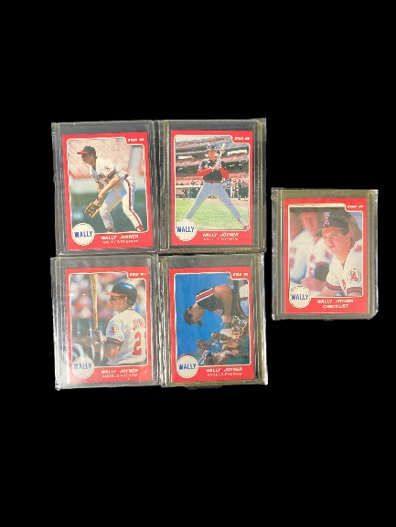 Wally Joyner 1984 Lot of 11 Baseball Cards - Very Good Condition