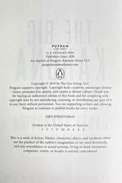 The Big Kahuna by Janet & Peter Evanovich 2019 Mystery Thriller HC - Good