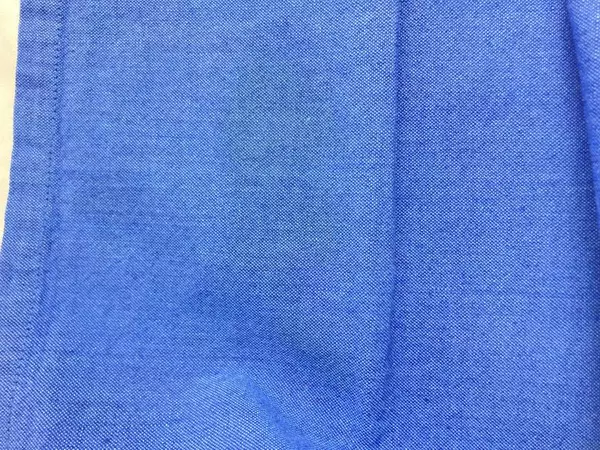 Lot of 2 Crate & Barrel Blue Denim Napkins 18.5" Cotton Kitchen Linens