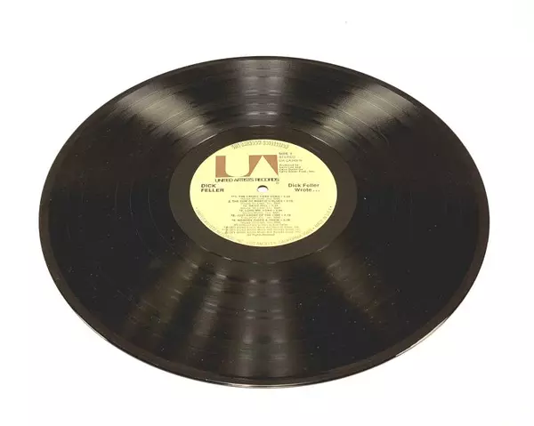 Dick Feller Wrote UA LA349-R LP - The Credit Card Song & More, Good Condition