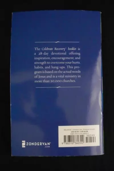 Celebrate Recovery 28 Devotions Booklet by John Baker, 2016 Healing Guide