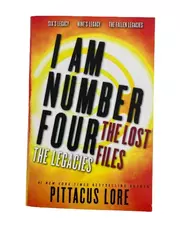 I Am Number Four: The Lost Files by Pittacus Lore 2012 PB Book Good Condition