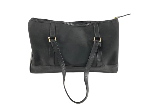 Women's 3 Faux Leather Handbags: Black Blue Purses & Fanny Pack Travel Set