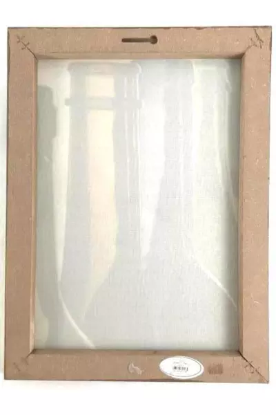 Canvas Print Green Blue Bottles Art by Giftcraft Inc 15.75" Home Decor