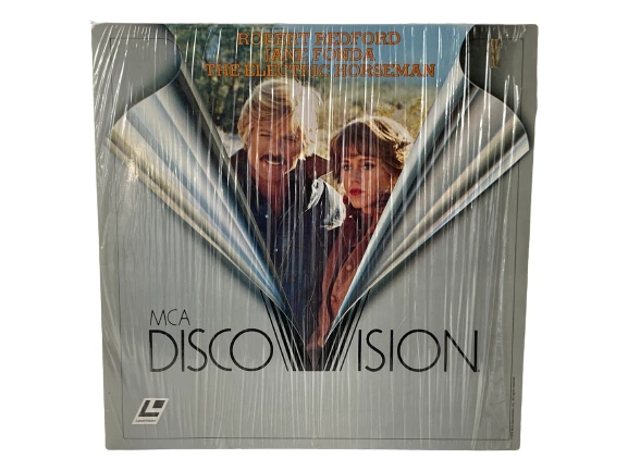 1981 Laserdisc The Electric Horseman Jane Fonda Robert Redford MCA DiscoVision