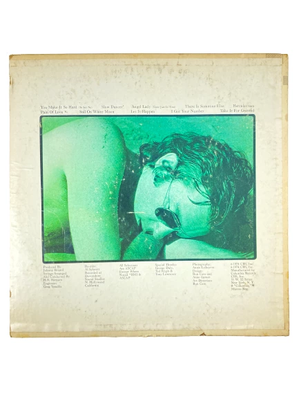 Boz Scaggs Slow Dancer LP Vinyl Record 1974 Columbia KC 32760 Soul Music