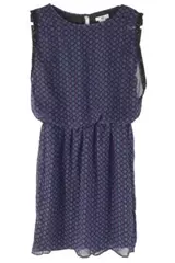 Dylan & Rose Women's Dress Size S Black Turquoise Purple Geometric Print