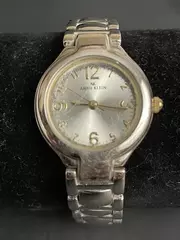 Anne Klein Quartz Wrist Watch Stainless Steel Band Model 10/3795 - Pre-Owned