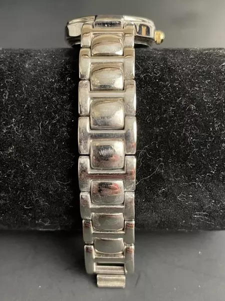 Anne Klein Quartz Wrist Watch Stainless Steel Band Model 10/3795 - Pre-Owned