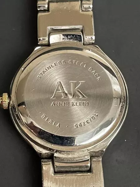 Anne Klein Quartz Wrist Watch Stainless Steel Band Model 10/3795 - Pre-Owned