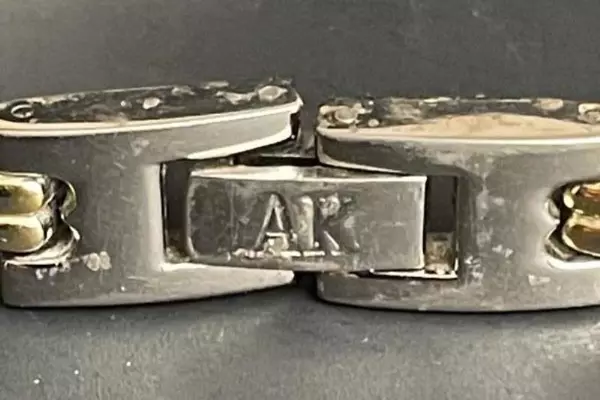 Anne Klein Diamond Quartz Watch Stainless Steel 2-Piece Band Good Condition