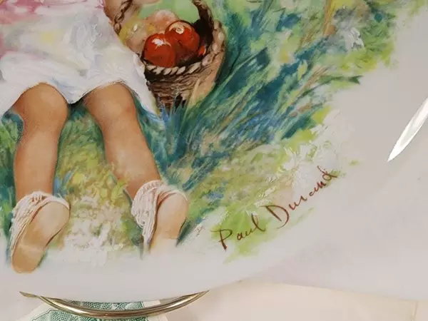 Limoges Collector Plate Marie-Ange by Paul Durand 1978 with COA & Box