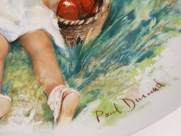 Limoges Collector Plate Marie-Ange by Paul Durand 1978 COA Boxed Decor