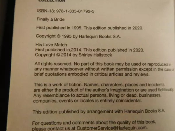 Lot of 2 Sherryl Woods Books: Safe Harbor & Finally a Bride, PB, Good Cond.