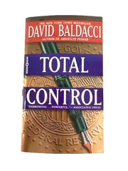 David Baldacci Total Control PB Novel 1997 Warner Books Good Condition