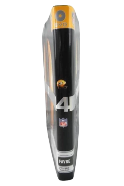 Brett Favre Book & Sealed DVD Set - Green Bay Packers Collectible