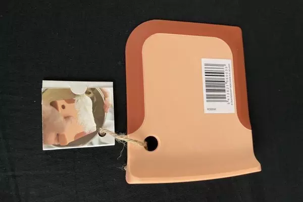 BergHoff LEO Flexible Scraper Lot of 1 Coral Rust Orange Belgium 2010