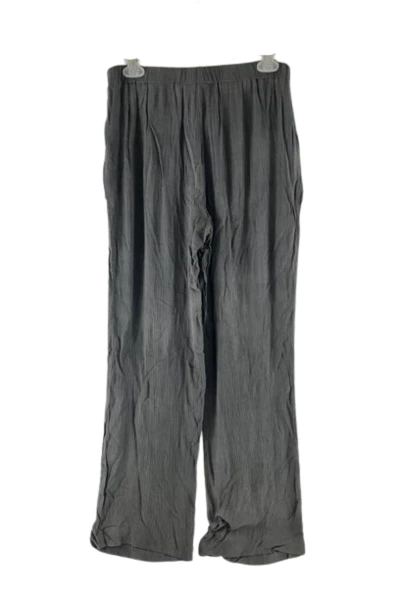 Hei Hei Gray Palazzo Pants Women's MP Petite NWT Tie Front Elastic Waist 