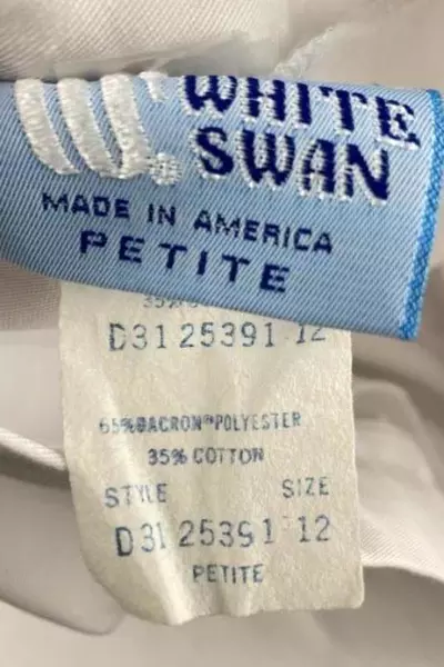 Vintage White Swan Women's Size 12 High Waist Tapered Pants Good Condition