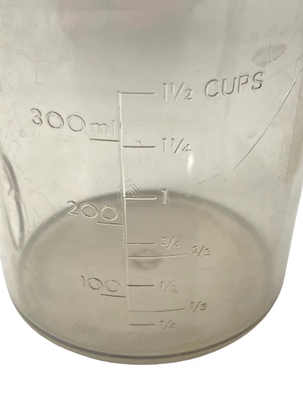 Vintage EHI Gravy Skimmer Fat Separator 1.5 Cup USA - Pre-owned with Crack