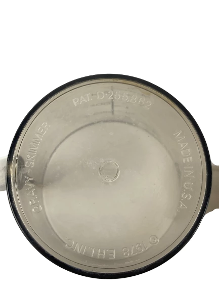 Vintage EHI Gravy Skimmer Fat Separator 1.5 Cup USA - Pre-owned with Crack