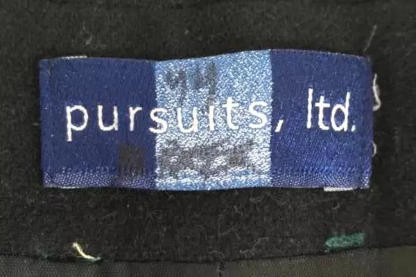 Vintage Women's Pursuits Black Blazer Jacket Size L Fleece Lined Elegant