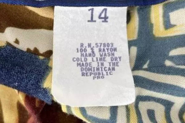 Vintage Norton McNaughton Petites Skirt Women's Size 14 Rayon Good Condition