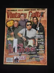 Vintage Guitar Magazine Sept 2004 Vol 18 No 11 Los Lobos Cover Good Condition
