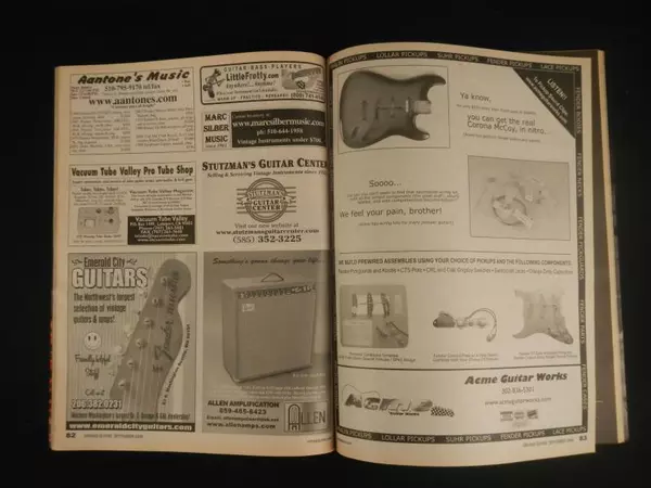 Vintage Guitar Magazine Sept 2004 Vol 18 No 11 Los Lobos Cover Good Condition