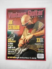 Vintage Guitar Magazine Oct 2004 Joe Satriani Paul McCartney Taj Mahal