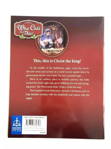 What Child Is This? Children's Christmas Booklet by Concordia Publishing 2018