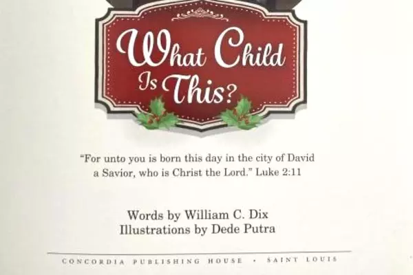 What Child Is This? Children's Christmas Booklet by Concordia Publishing 2018