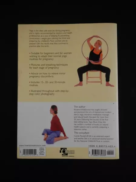 Yoga for Pregnancy by Rosalind Widdowson 2001 Paperback Book Good Condition