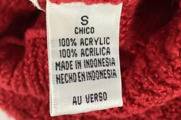 Vintage Ashley Hill Red Sweater Women's Small Mock Neck with Shoulder Pads