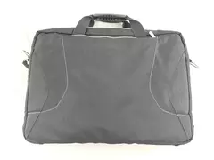 Sleek Black Laptop Bag w/ Removable Strap & Multiple Pockets - Pre-Owned