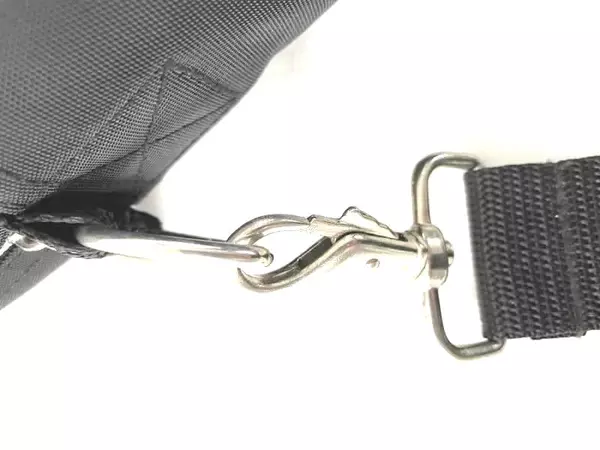 Sleek Black Laptop Bag w/ Removable Strap & Multiple Pockets - Pre-Owned