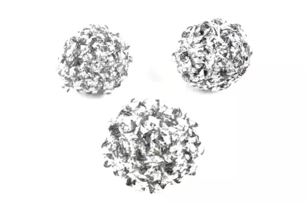 Lot of 10 Red Silver Foil Glitter Christmas Ball Ornaments Holiday Decor