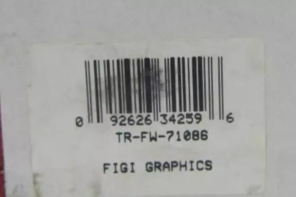 1999 Figi Graphics Glass Bell Ornament Angel Scene 3.25" with Box