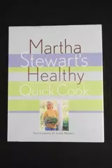 Martha Stewart's Healthy Quick Cook Cookbook - Seasonal Recipes, Pre-owned
